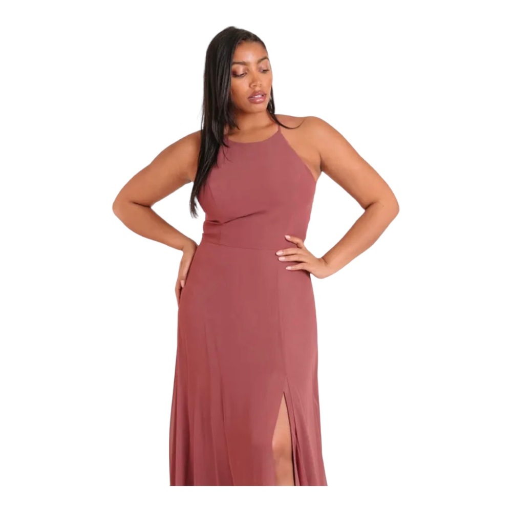 Jenny Yoo Kayla Dress Cinnamon Rose